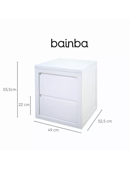 Medidas gaveteiro de secretária Lineal