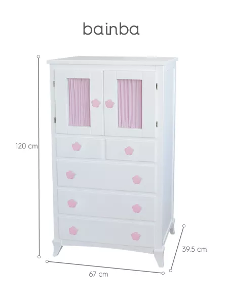 Medidas camiseiro com gavetões