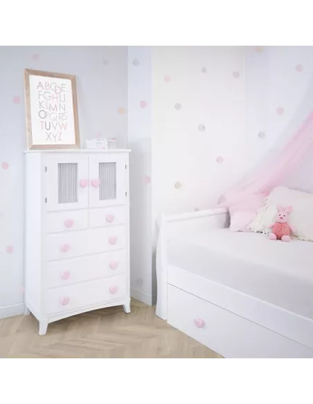 Camiseiro com gavetões para crianças