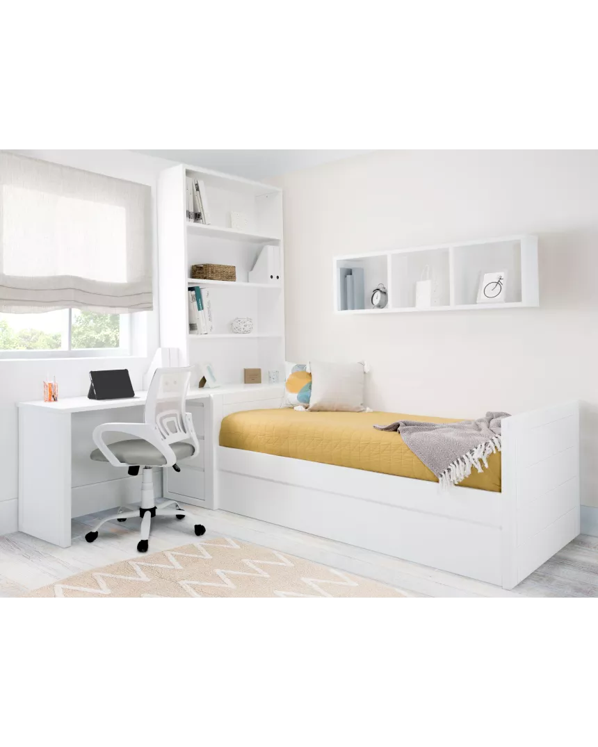 Quarto juvenil zona de estudo. Lineal