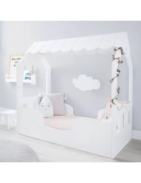 Cama montessori casinha para crianças