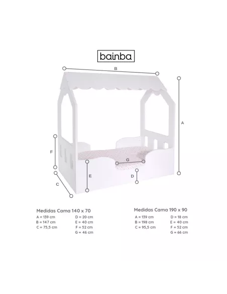Medidas cama casinha