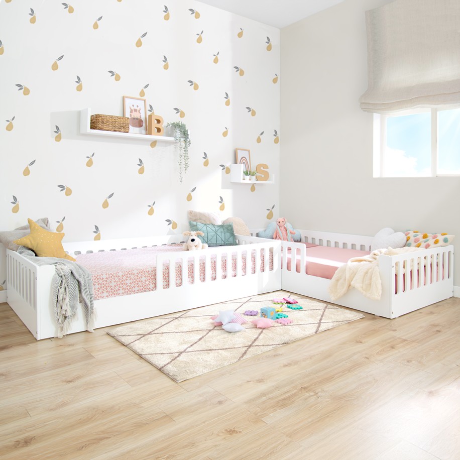 Cama Montessori Creta - Branca