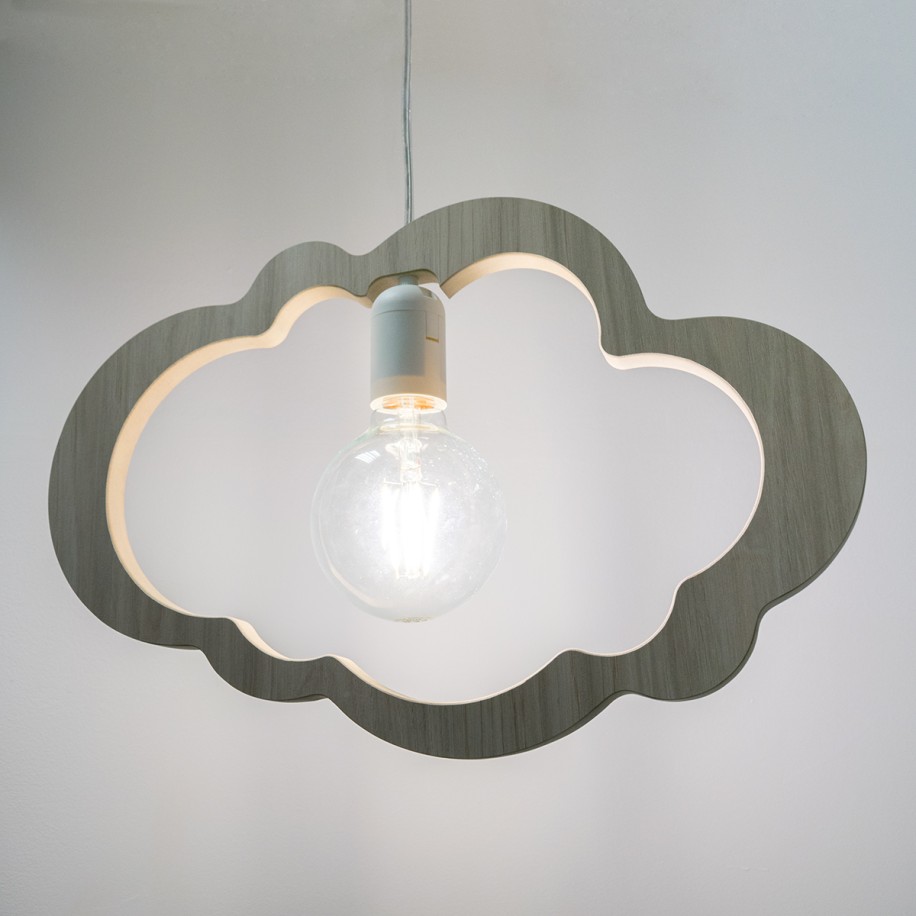 Candeeiro suspenso infantil Cloud - Basic