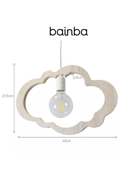 Candeeiro suspenso infantil Cloud - Basic