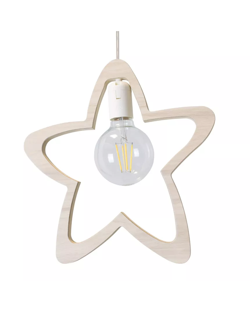 Candeeiro Pendente Infantil Star - Básico