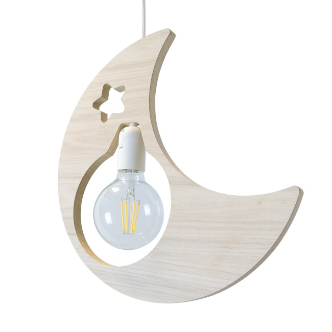 Candeeiro pendente infantil Luna-Basic