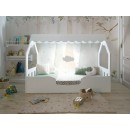Candeeiro de parede LED infantil Nuvem Branca
