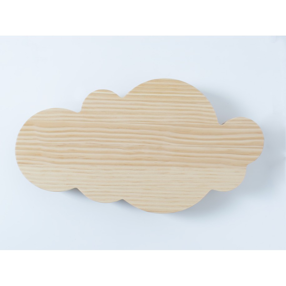 Candeeiro de parede LED infantil Nuvem Natural