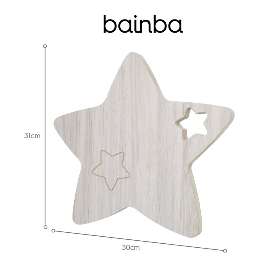 Luminária de parede LED Star - Básica