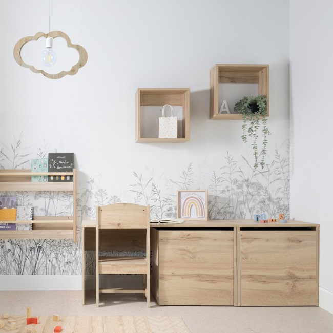 Mesa Dupla Montessori com Arrumação - Básica