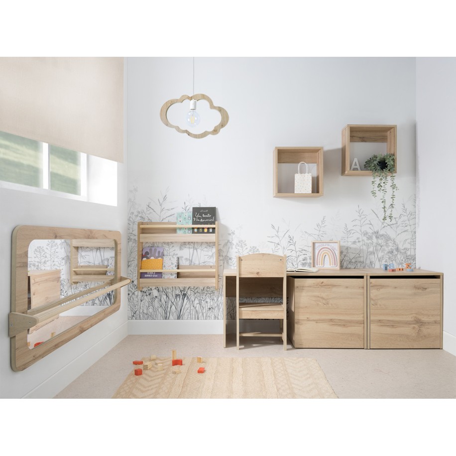 Mesa Dupla Montessori com Arrumação - Básica