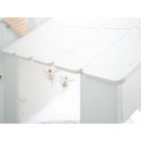 Casa para camas de rodízio