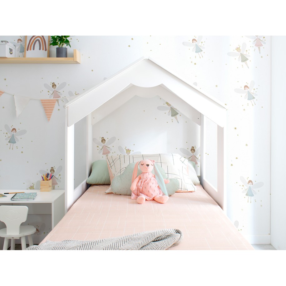 Casa para camas de rodízio