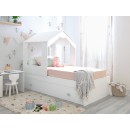 Casa para camas de rodízio
