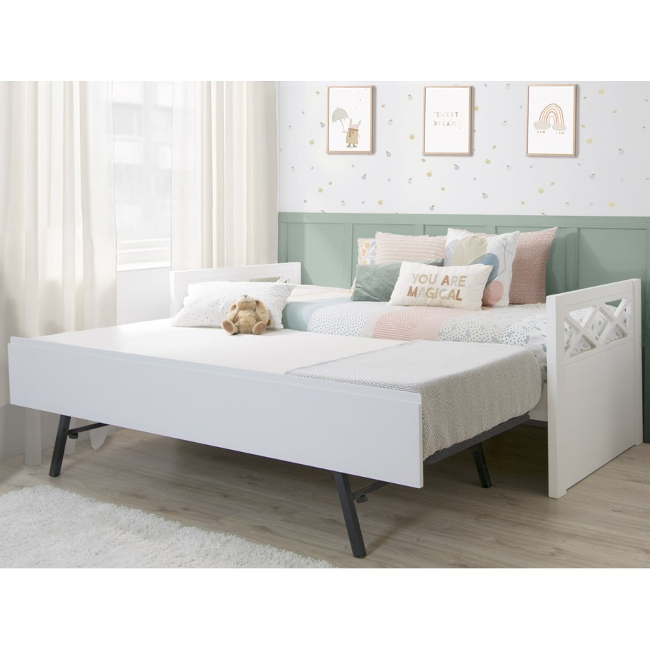 Cama de rodízio para jovens Cruz