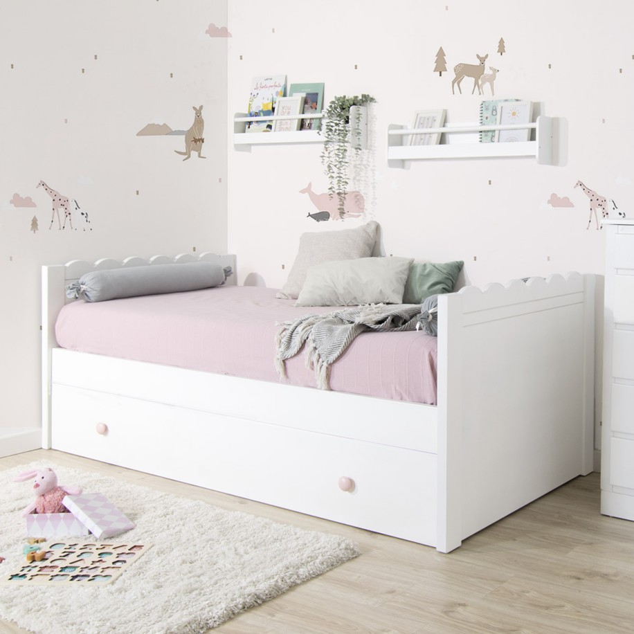Cama de rodízio infantil Dalia