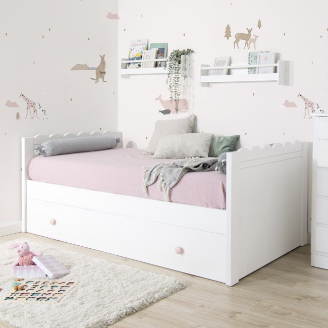 Cama de rodízio infantil Dalia