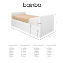Cama de rodízio infantil Dalia