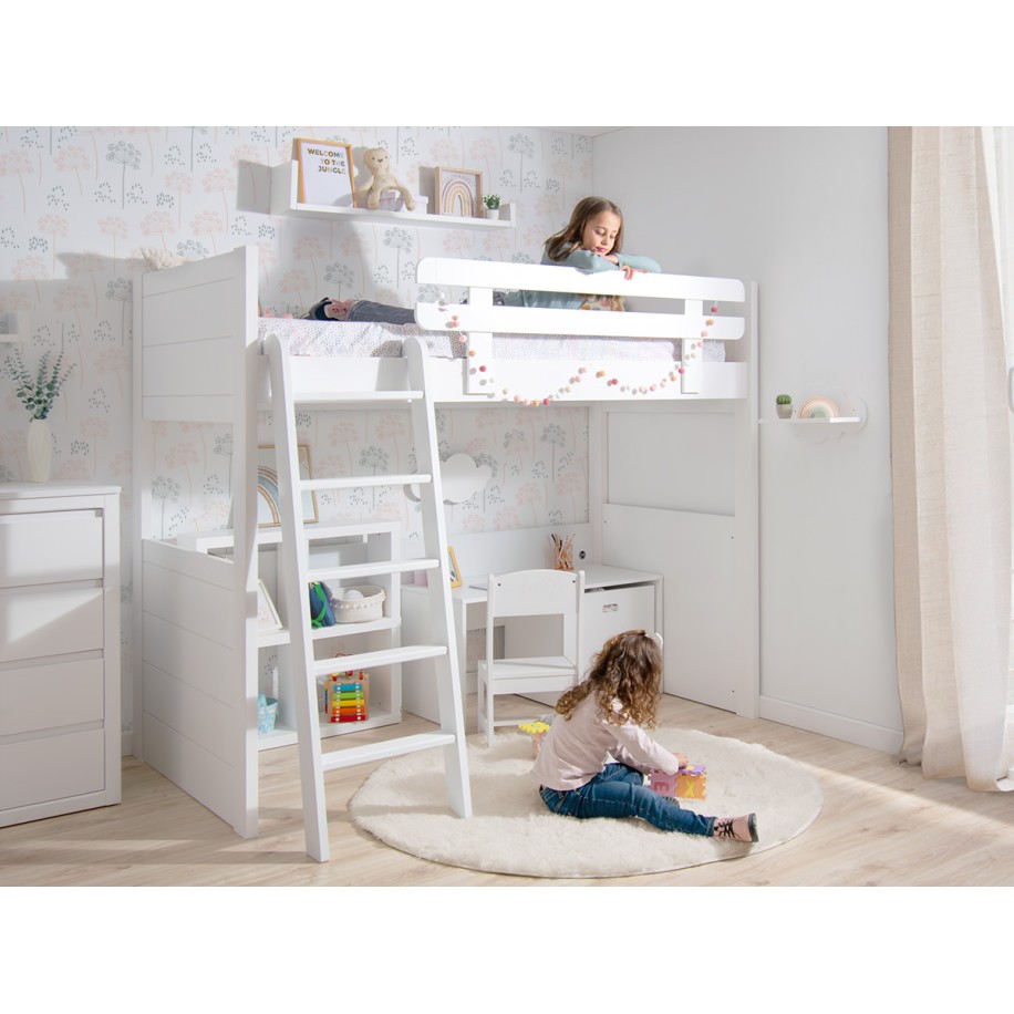 Beliche linear para camas em L - BASE