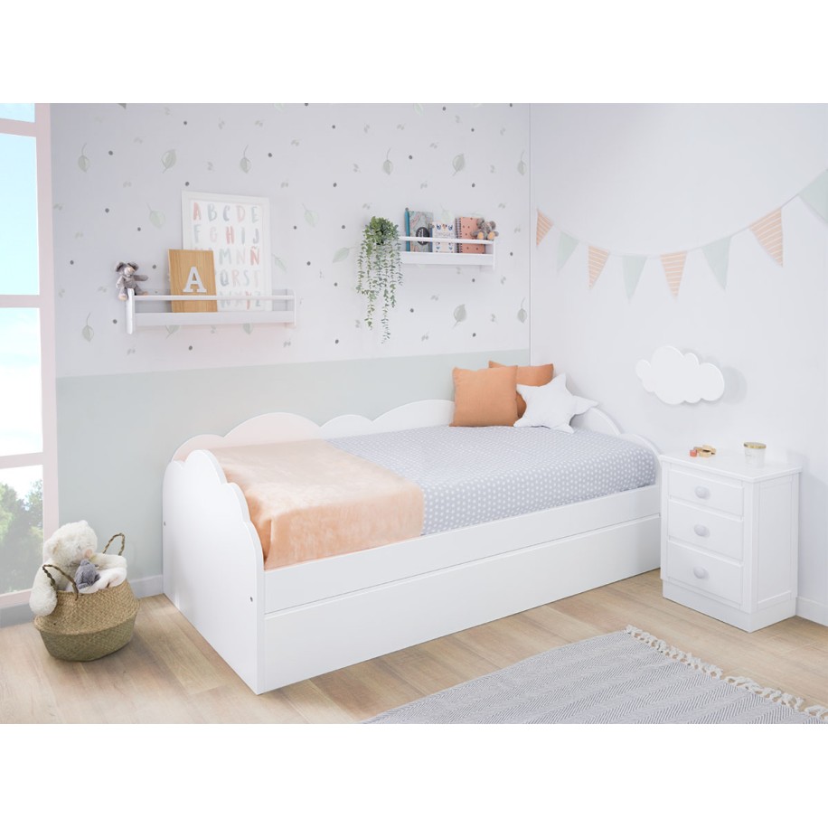 Cama infantil Cloud com 1 gaveta