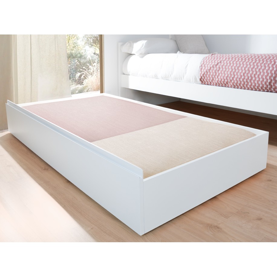 Cama infantil tipo gôndola com 1 gaveta