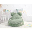 Pufe infantil ursinho verde