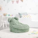 Pufe infantil ursinho verde