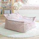 Pufe grande infantil rosa