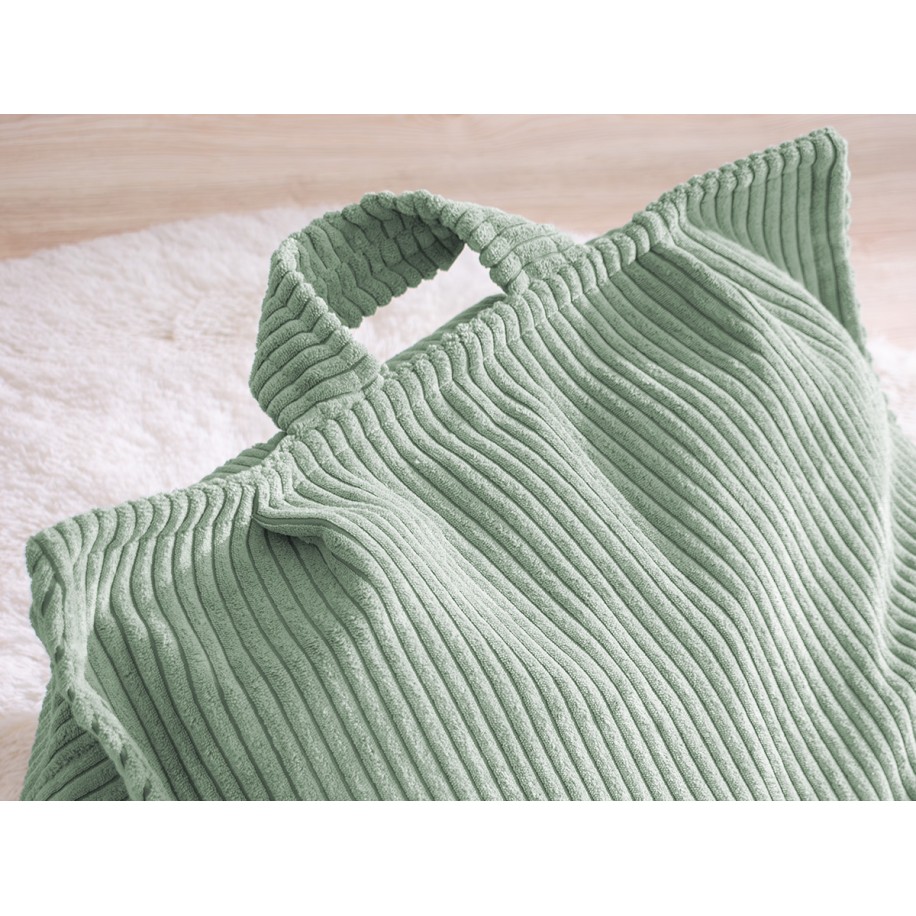 Pufe grande verde infantil