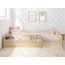 Cama Montessori com rampa e baú - Básico