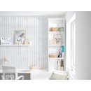 Estante Biblioteca sobre secretária Lineal