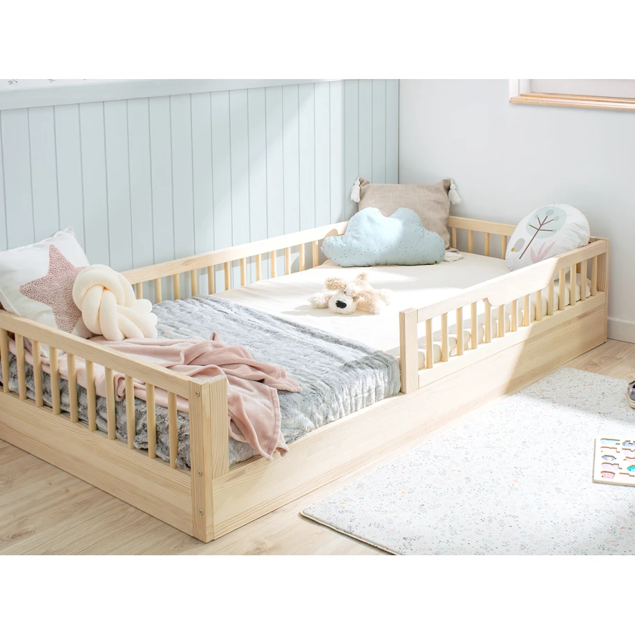 Cama Montessori Sofía madeira natural