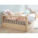 Cama Montessori Sofía madeira natural