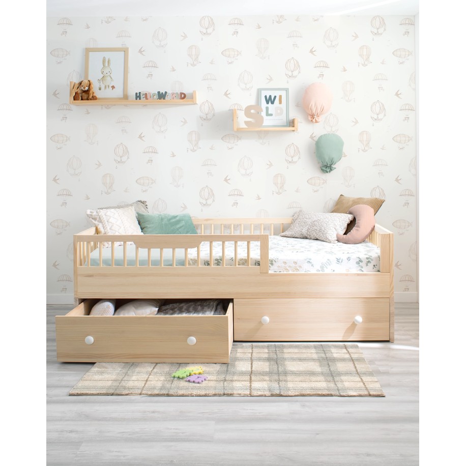 Kit evolutivo Natural - Para a cama Montessori Sofia