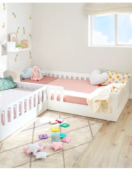 Cama Montessori Creta - Branca