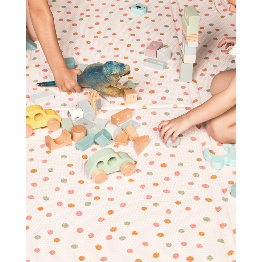 Tapete infantil para crianças reversível