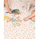 Tapete infantil para crianças reversível