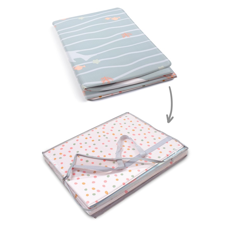 Tapete infantil para crianças reversível