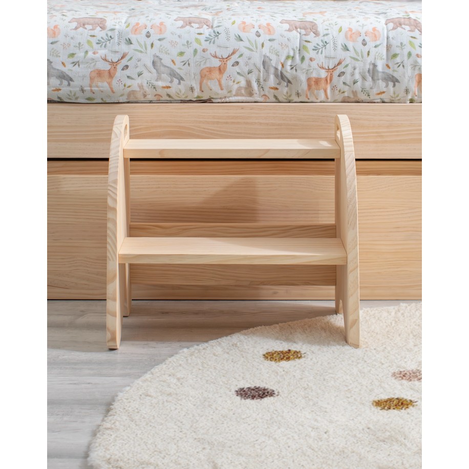 Escada infantil de madeira