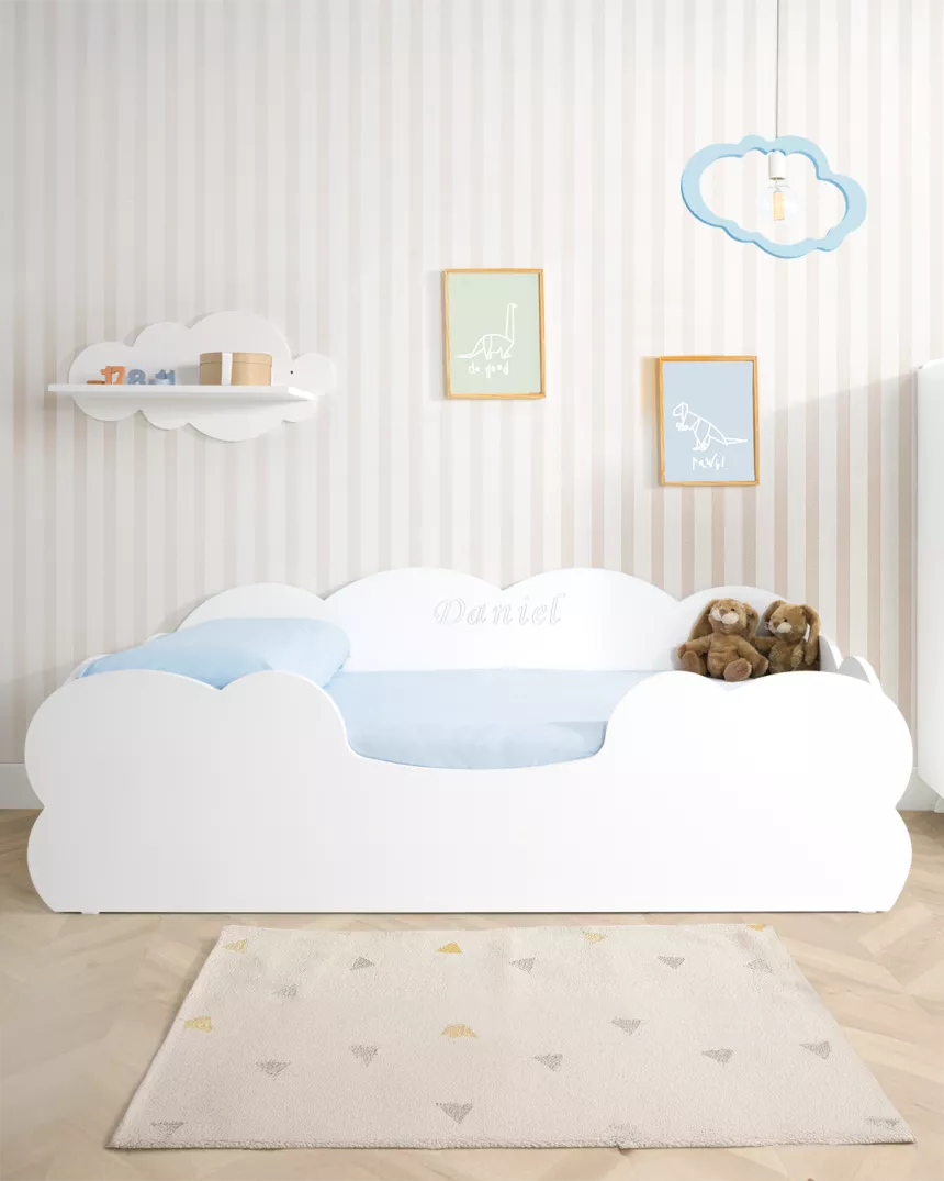 Cama de criança Montessori Nuvem - Entrega Gratuita