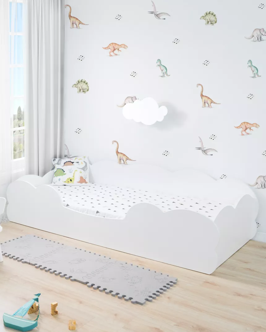 Cama de criança Montessori Nuvem - Entrega Gratuita