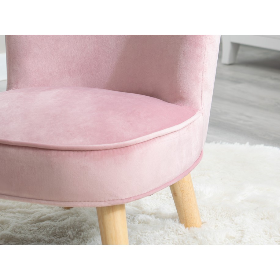 Poltrona infantil para crianças – Rosa