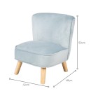 Poltrona infantil para crianças – Azul