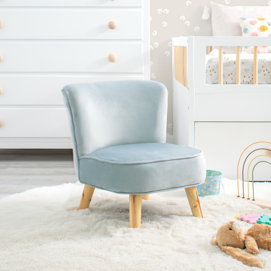 Poltrona infantil para crianças – Azul