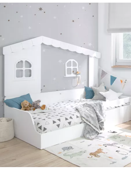 Cama Casinha Montessori com luz