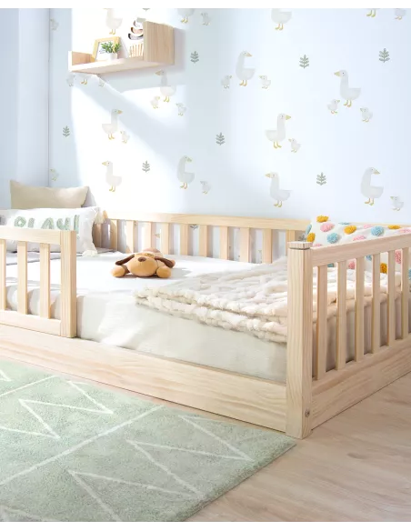 Barreira de proteção extra camas montessori