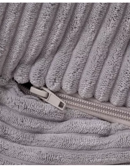 Puff infantil ursinho cinza