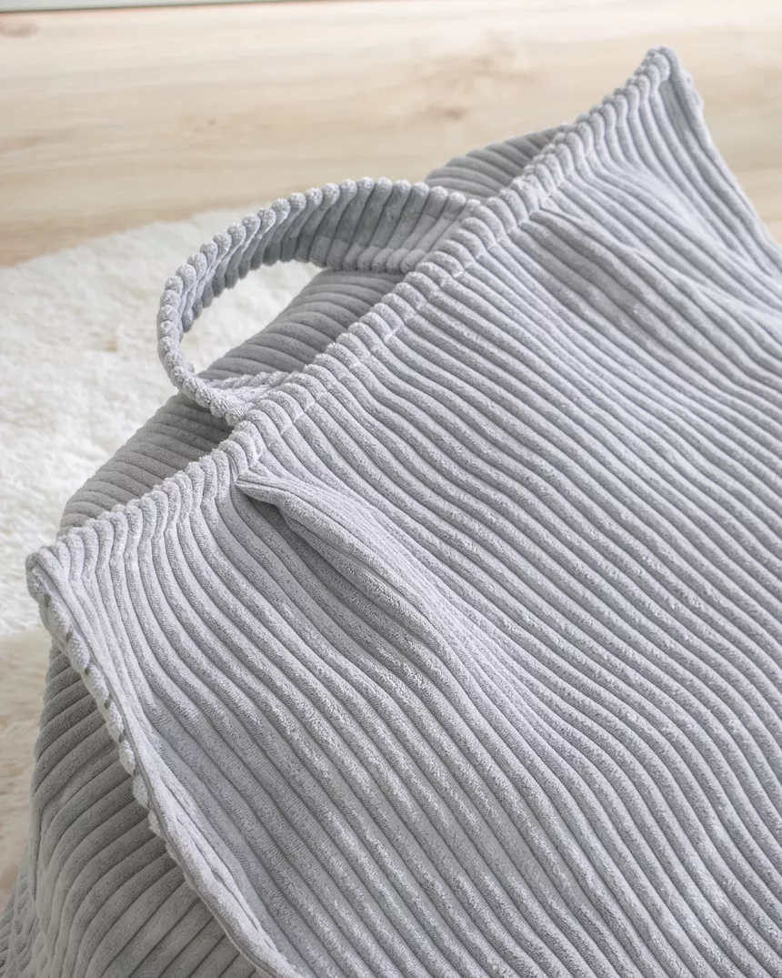 Puff grande cinza infantil 2