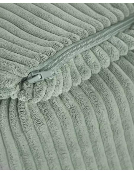 Puff grande infantil verde | assento decorativo